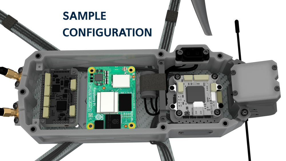 Platform One 7" - NDAA 'BUILD AND FLY' KIT (SOLDER-FREE)